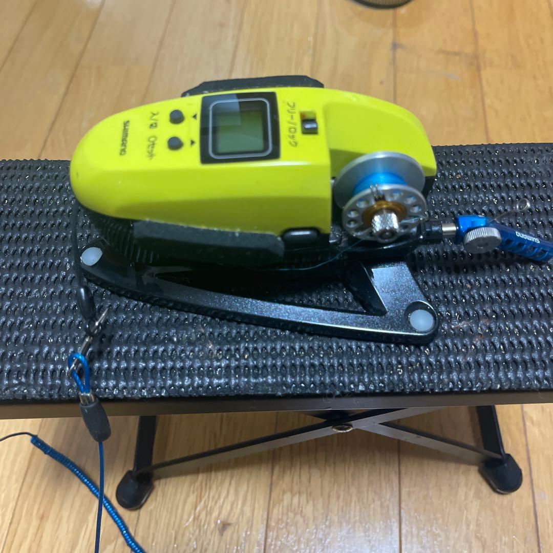 シマノDDM ワカサギ電動リール２セット アルミスプール付き