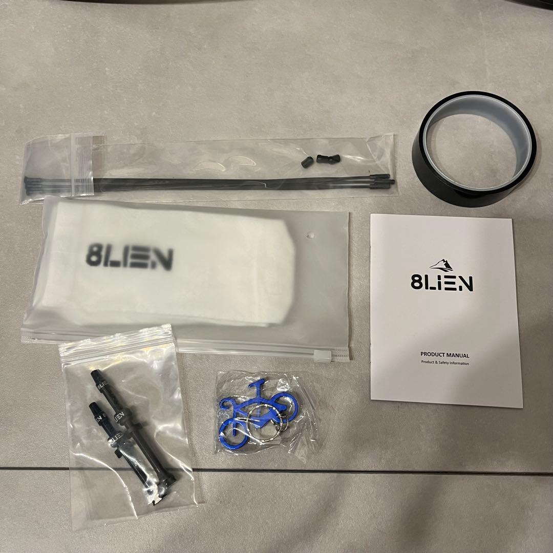 【大特価】 8lien カーボンホイール 超軽量 1180g ディープリム