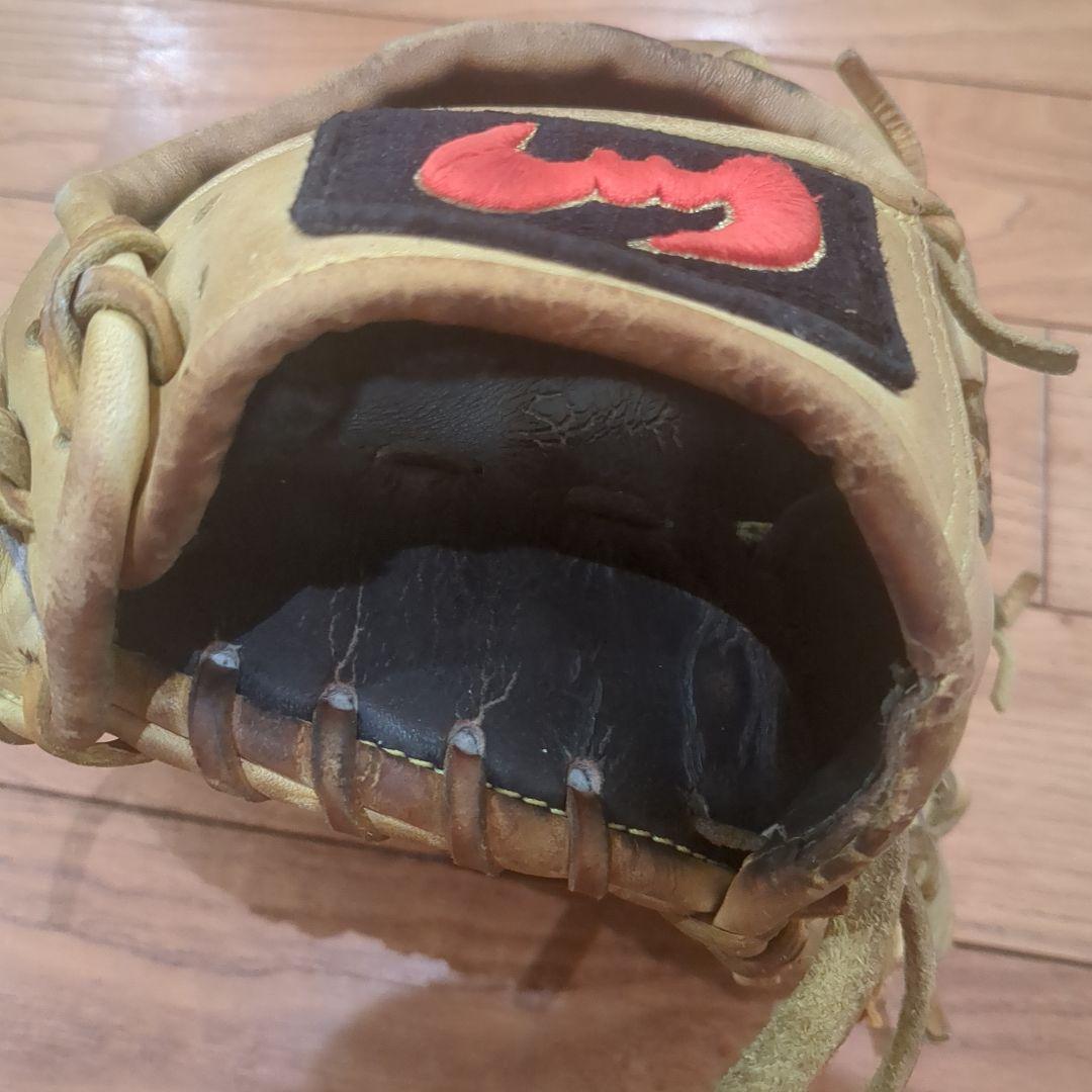 1日限定値引き　軟式用 野球グローブ 内野手　ジームス