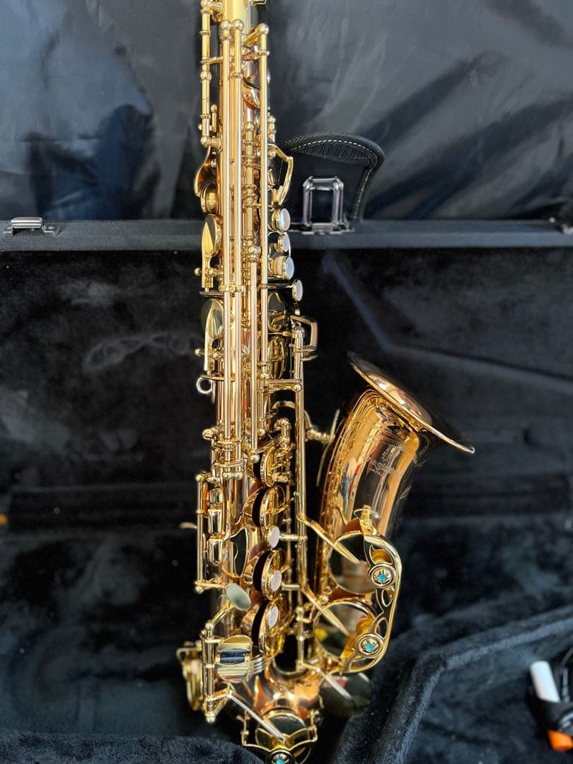 ヤナギサワアルトサックス A-WO2ほぼ未使用 純正ケース 付属品多数 保証書有