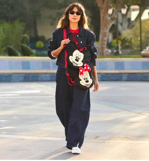 【新作】　ディズニー ミッキー ビッグフェイス ミニトート ショルダーバッグ