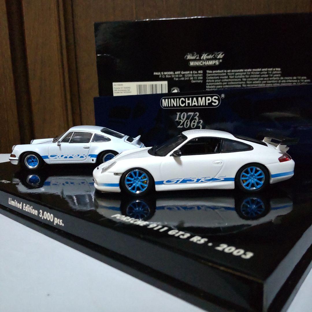 ポルシェ911 RSR ポルシェ911 GT3 RS ２台セット ミニチャンプス