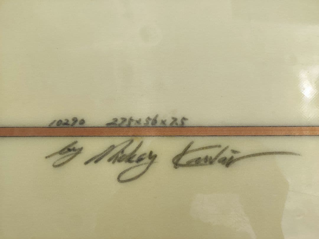 Whoosh surf board Mickey Kawai ロングボード