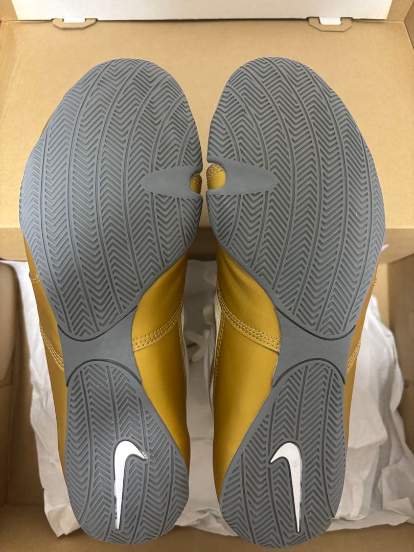 Nike ボクシングシューズ ハイパーKO ホワイト/ゴールド