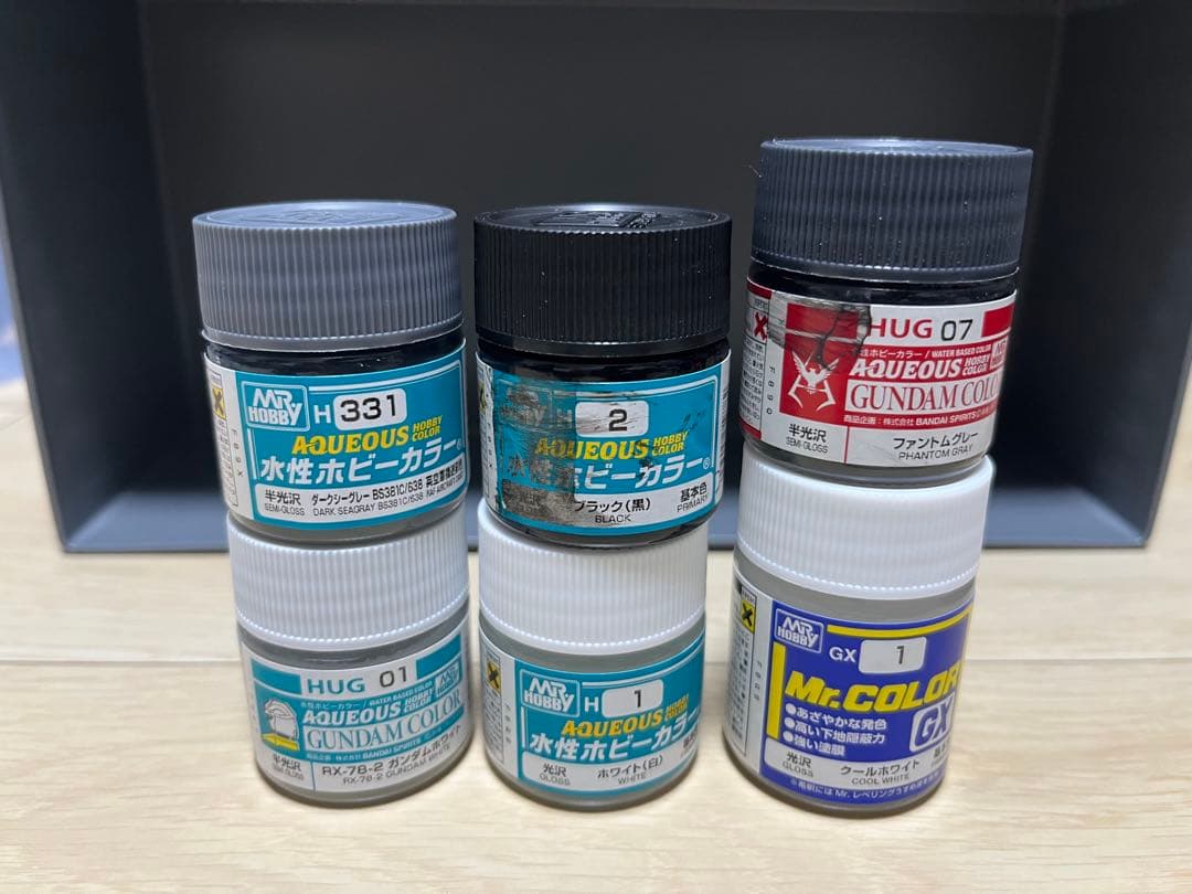 エアブラシや塗料、塗装備品等の塗装入門セット