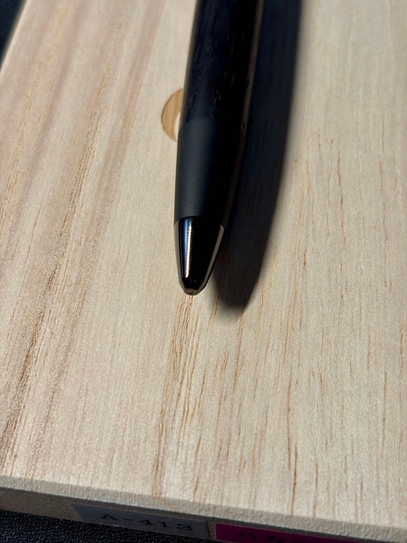 野原工芸 新型シャープペンシル ネオブラック ハカランダ 新品