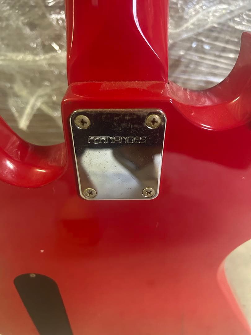 Burny エレキベース レッド　BMB-65？