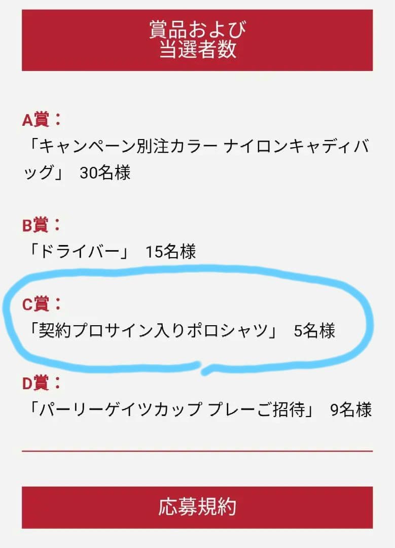 最終半額セール、貴重パーリーゲイツ マスターバニー 激レア サイン ポロシャツ
