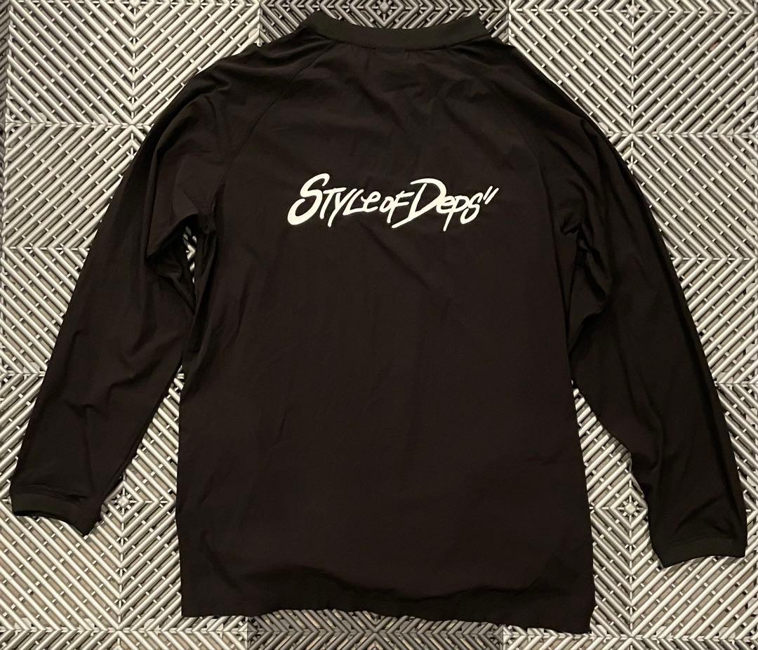 美品！デプス ナイロン ドライ ストレッチプルオーバー UV 紫外線