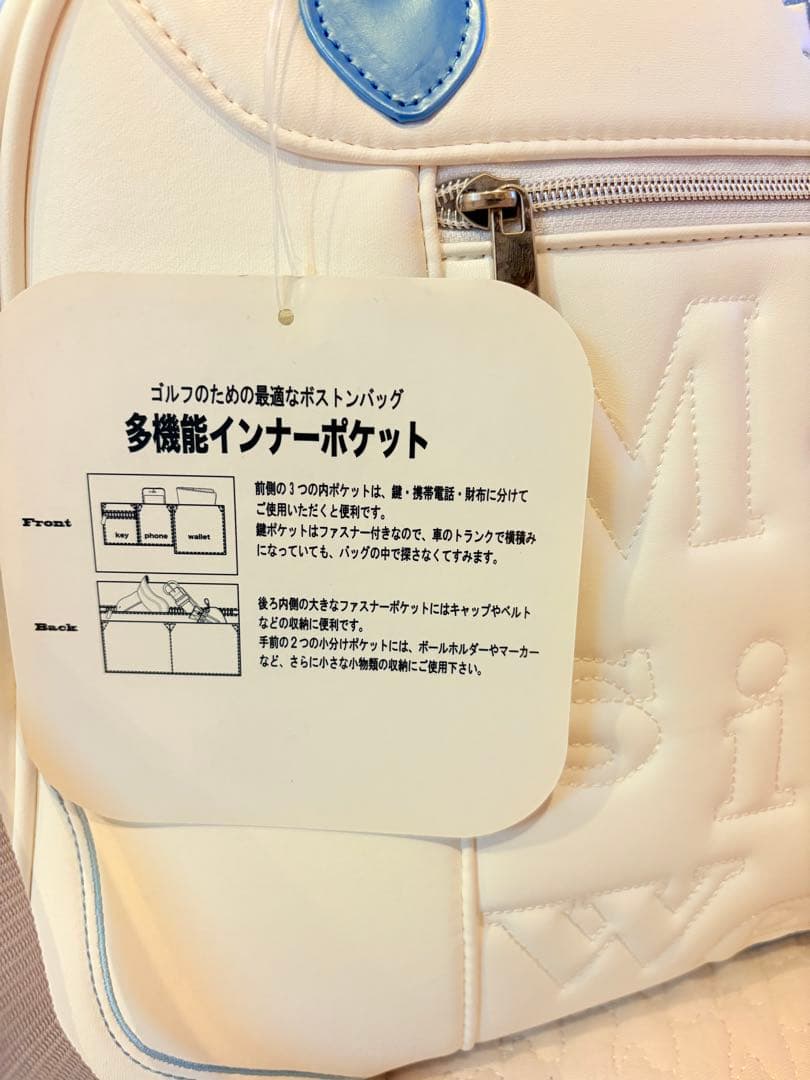 Munsingwear ゴルフ ボストンバッグ　新品未使用