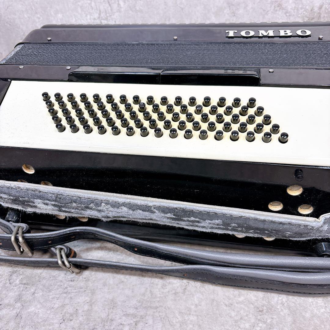 TOMBO トンボ T80B アコーディオン ケース付き 37鍵 80ベース