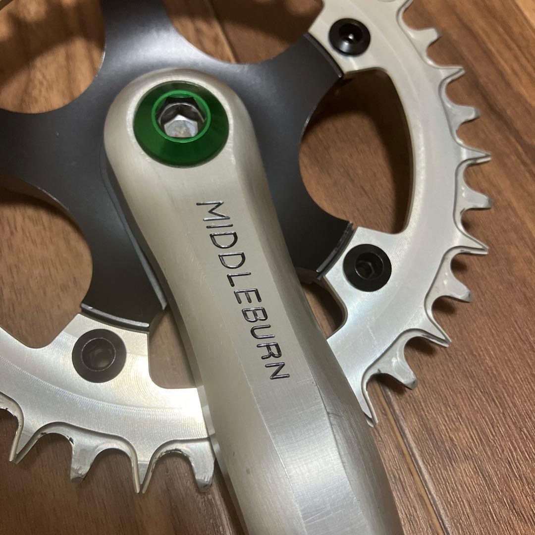 MIDDLEBURN クランクセット 175mm シルバー　old mtb