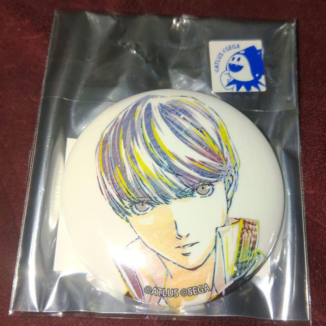 缶バッジ　ペルソナ4　鳴上 悠　Ani-Art