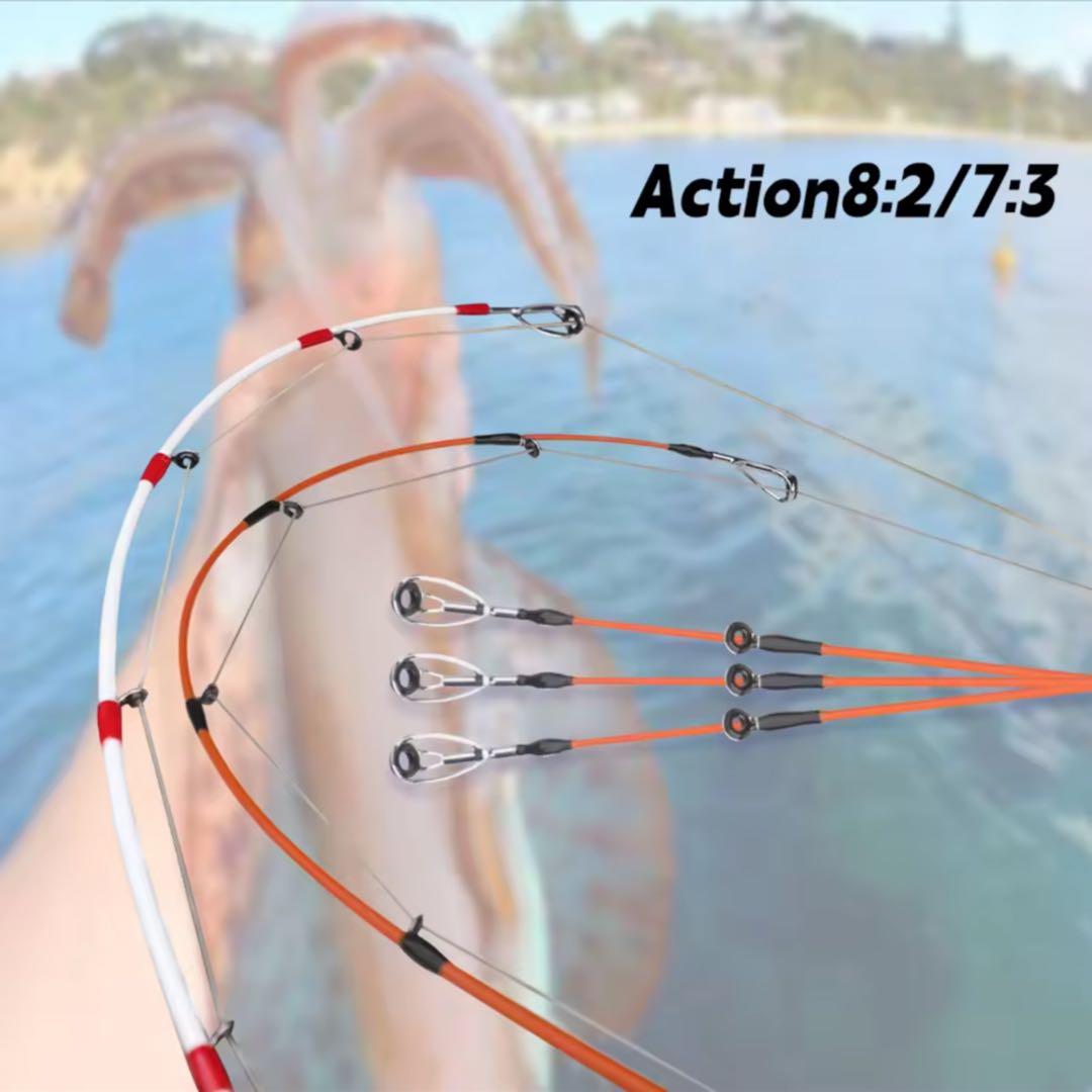 PE0.8号付2WAY 1.65m 2ピースMAX300g&ベイトリール