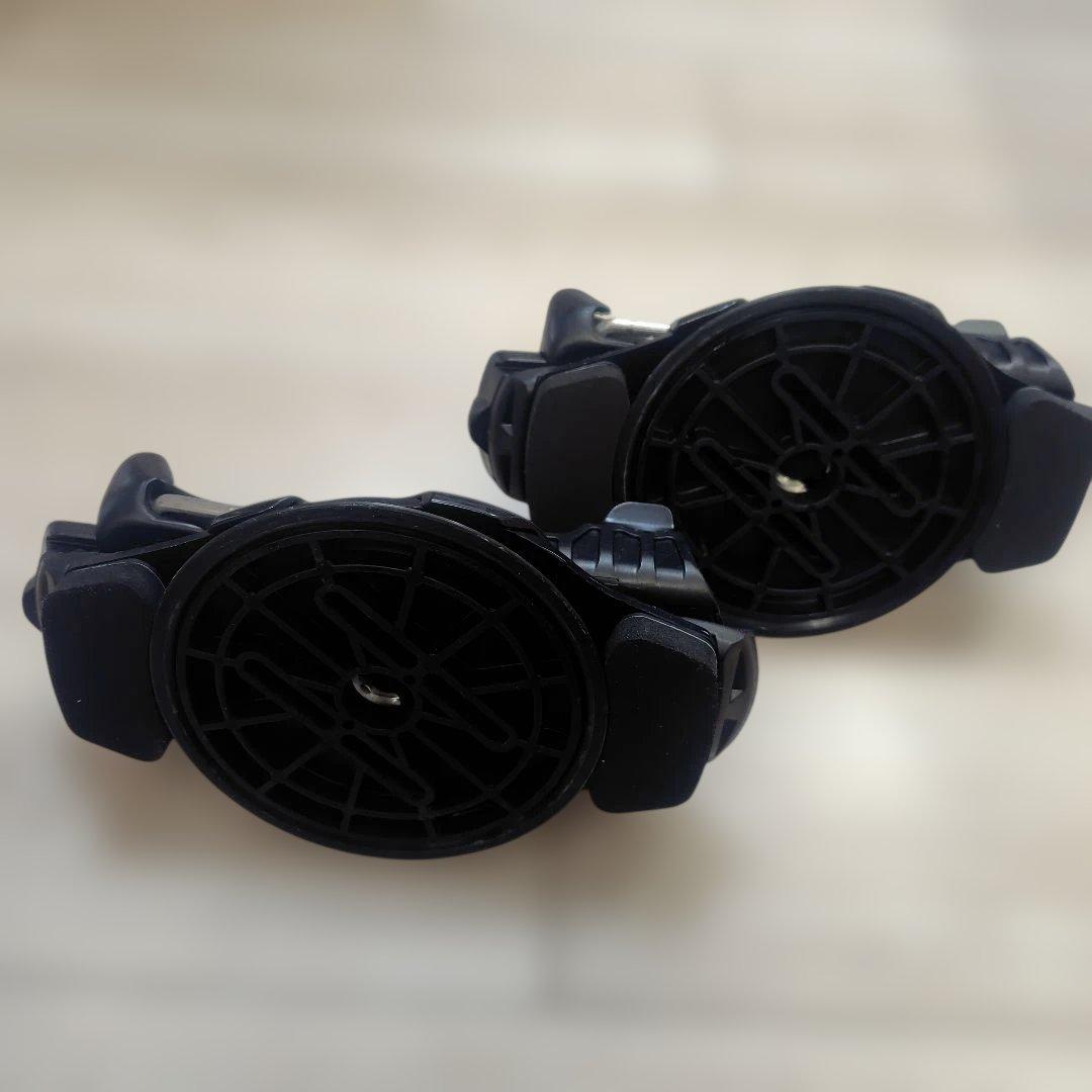 F2 Intec TitanFlex スノーボードバインディング 黒　アルペン