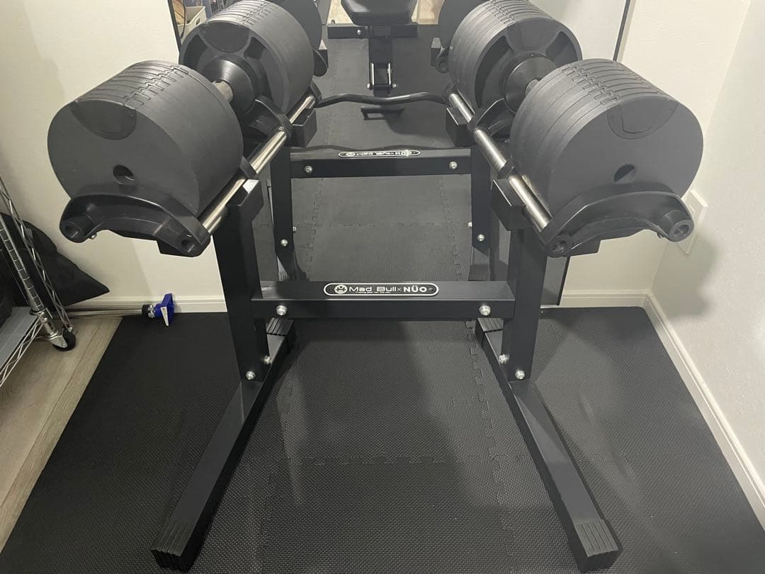 可変式ダンベル32kg＋NUO FLEXBELL 専用スタンド＋ローマンチェア