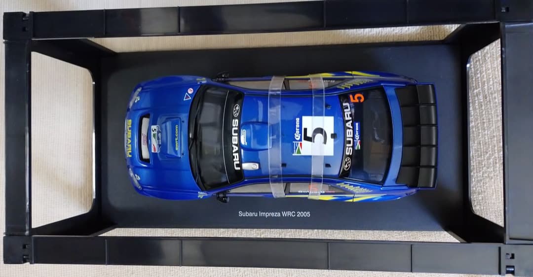 スバルインプレッサWRC・2005（ラリーメキシコ勝者）・P.ソルベルグ・未展示