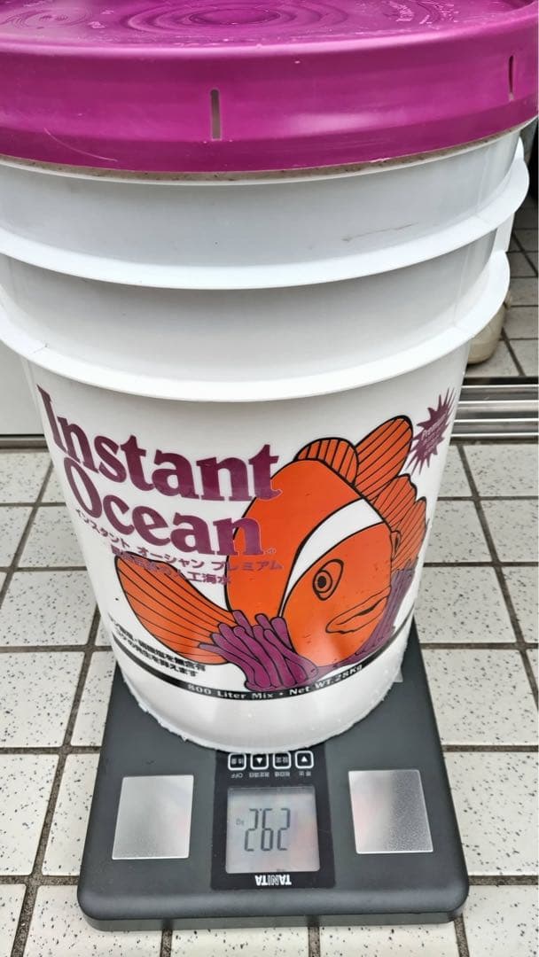 人工海水 インスタント オーシャン プレミアム 800L用