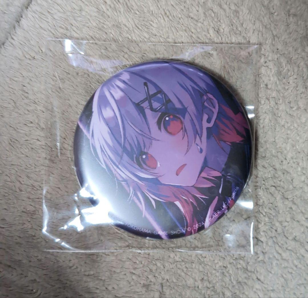 抹*ェ様 魔法少女ノ魔女裁判 横浜ゲームショウ 試遊特典 桜羽エマ 缶バッジ