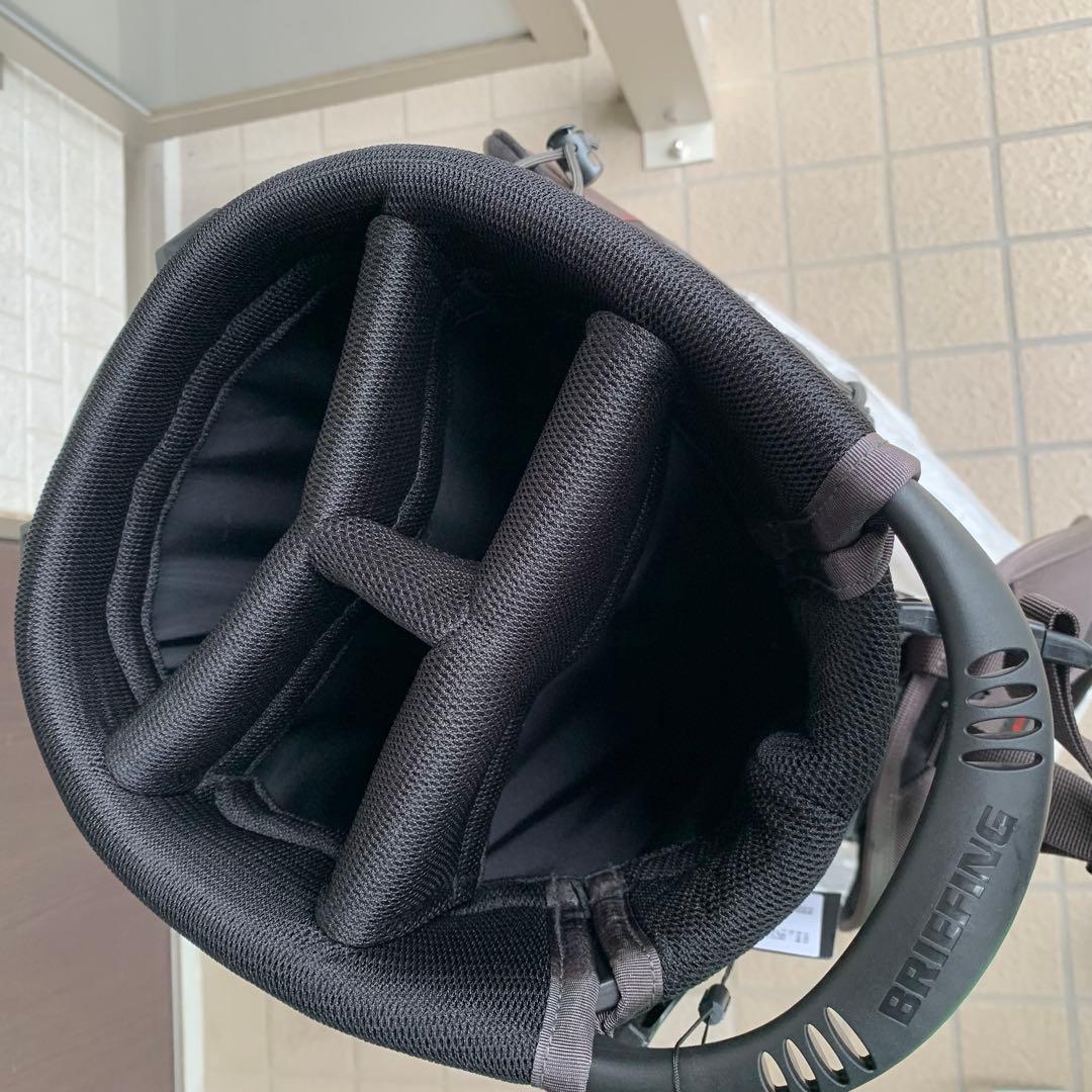 新品【BRIEFING ブリーフィング 】キャディバッグ カモフラ　ゴルフ