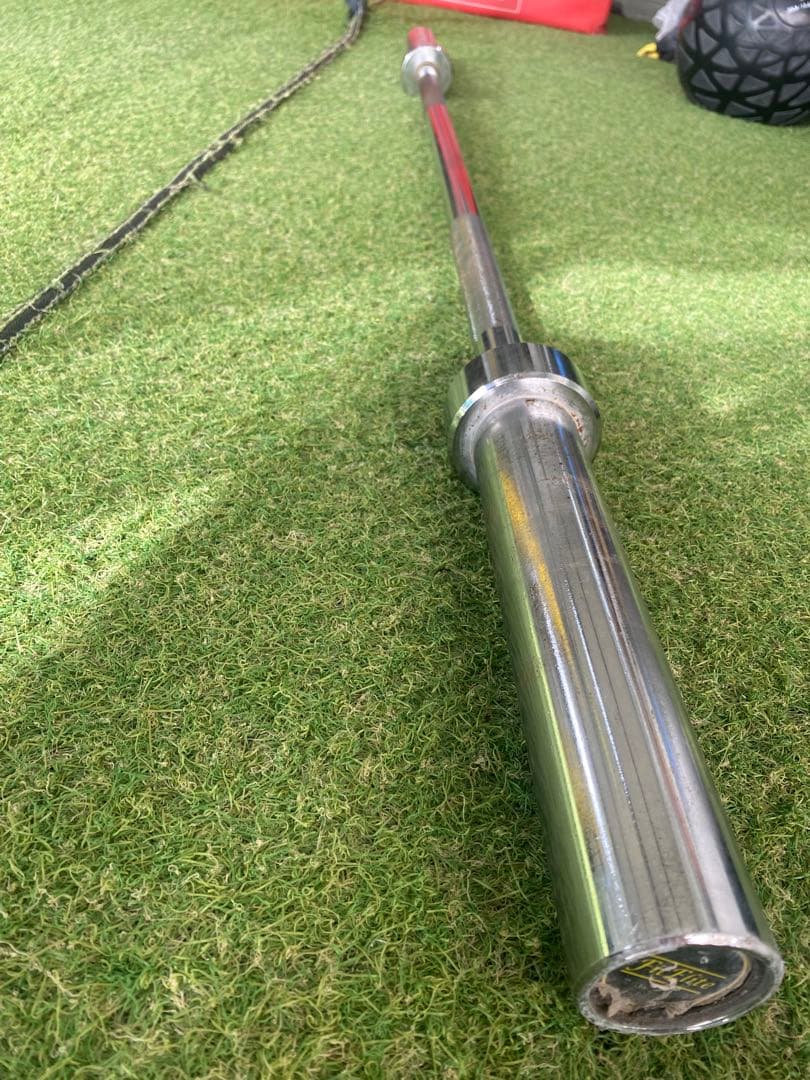 50mm径バーベルシャフト 滑り止め加工 Fit elite製