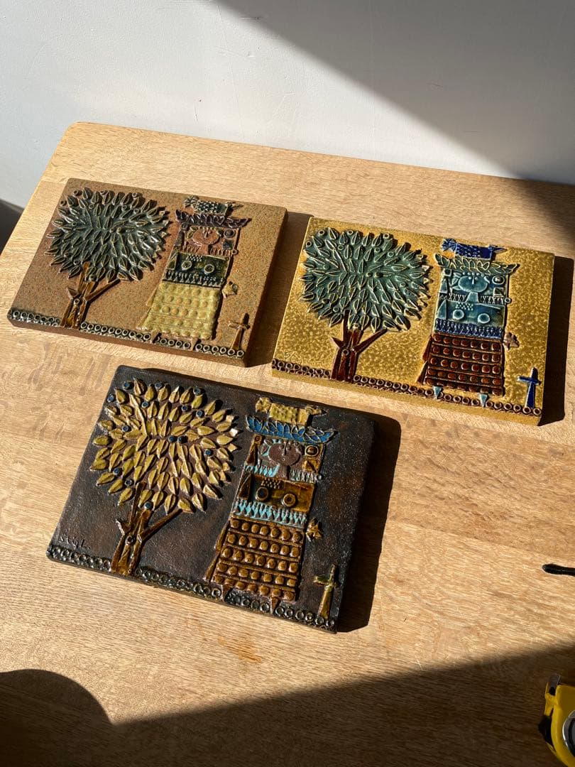 Stig Lindberg グスタフスベリ　スティグリンドベリ 陶板