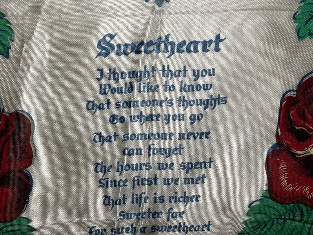 40s ビンテージ スーベニア クッション アンティーク雑貨 USARMY