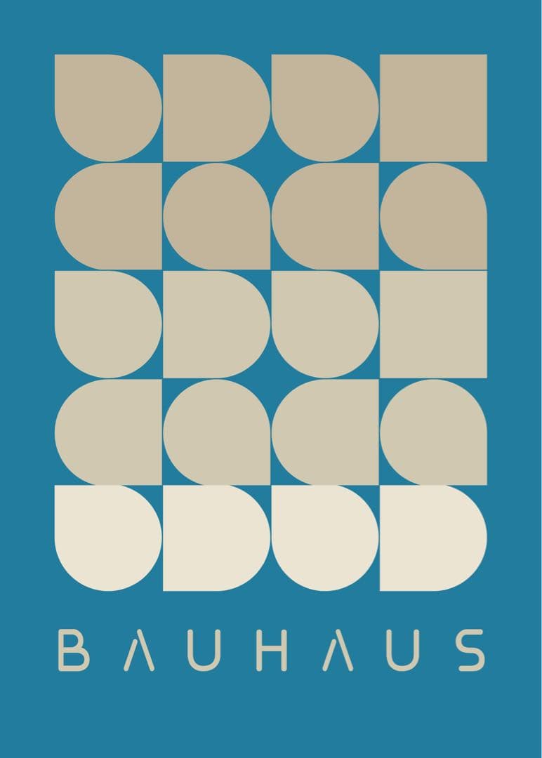 バウハウス Bauhaus アートポスター A1板