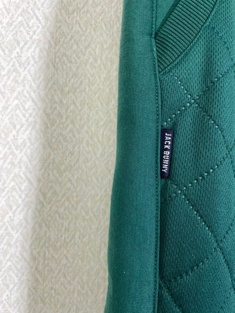 （美品）JACK BUNNY ジャックバニーキルト柄中綿パンツ グリーンサイズ5