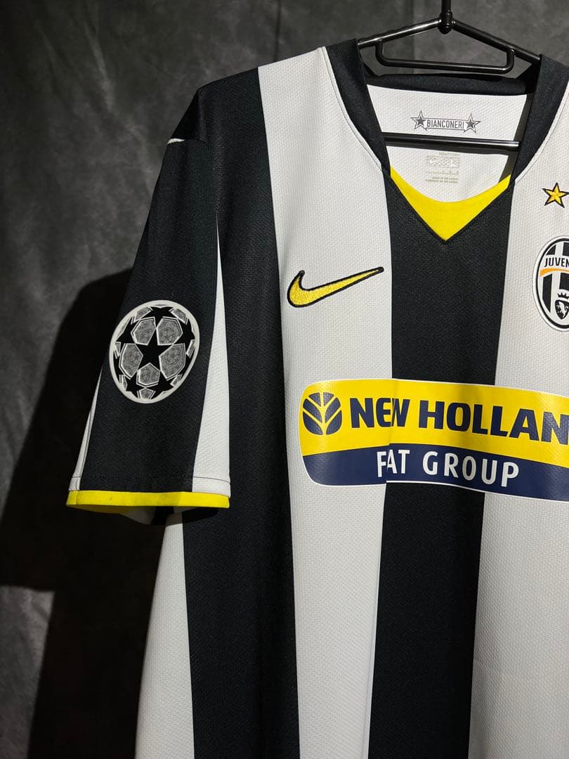 【正規品・タグ付】デル・ピエロ ＃１０ ユヴェントス０９／１０ ＣＬ仕様 (H)