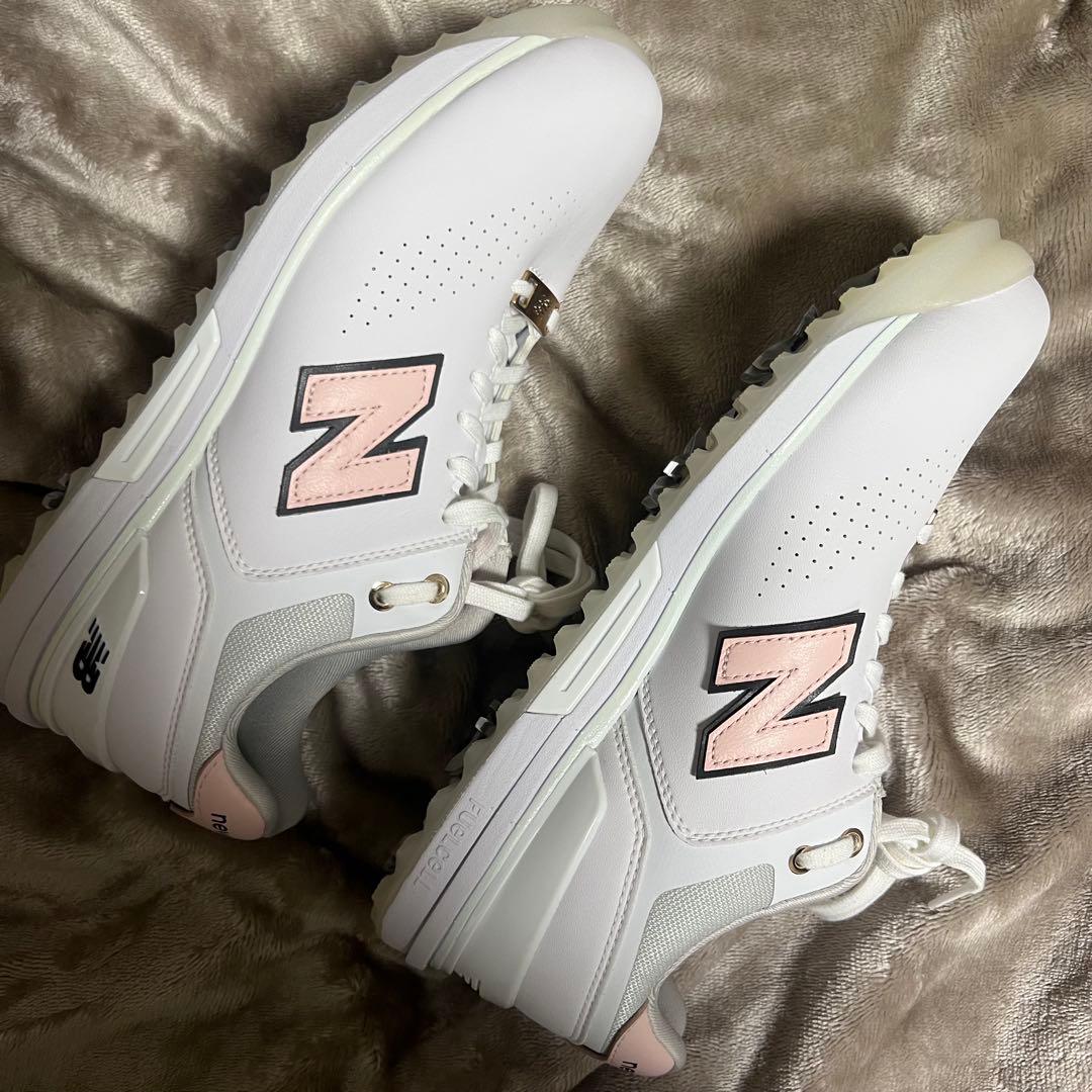 【23cm／ソフトスパイク】New Balance ゴルフシューズ