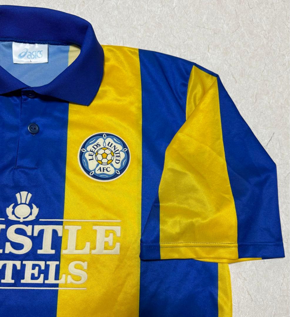 asics リーズユナイテッド　93/95 アウェイ　ユニフォーム　ゲームシャツ