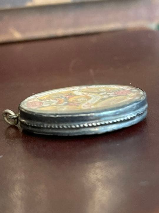 1700年代 アンティーク 聖骨箱 骨董品 Reliquary お守り 珍品