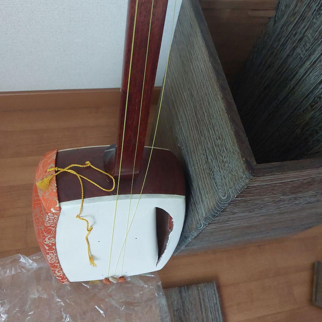 三味線専用ケース　三味線二本　付属品