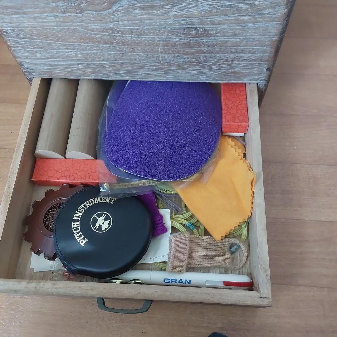 三味線専用ケース　三味線二本　付属品