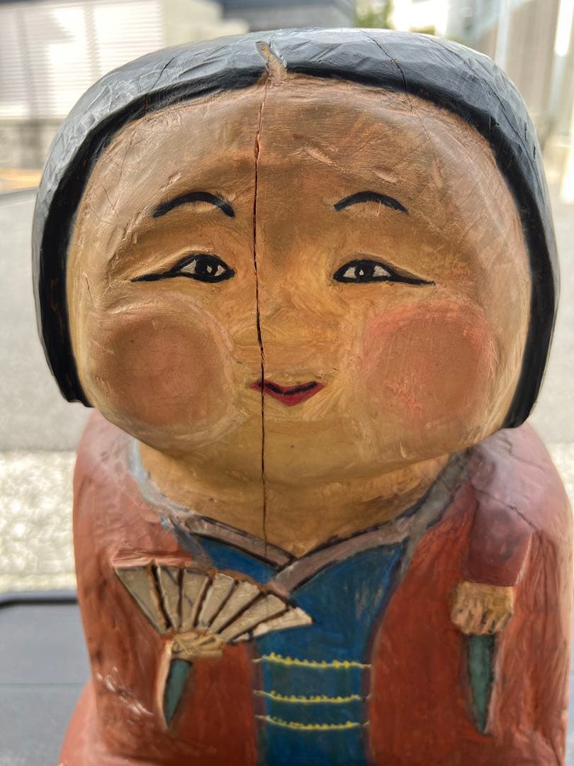 郷土玩具 縁起物 置物 民藝 福島 レア 木彫り 春画 骨董 子孫繁栄 信仰