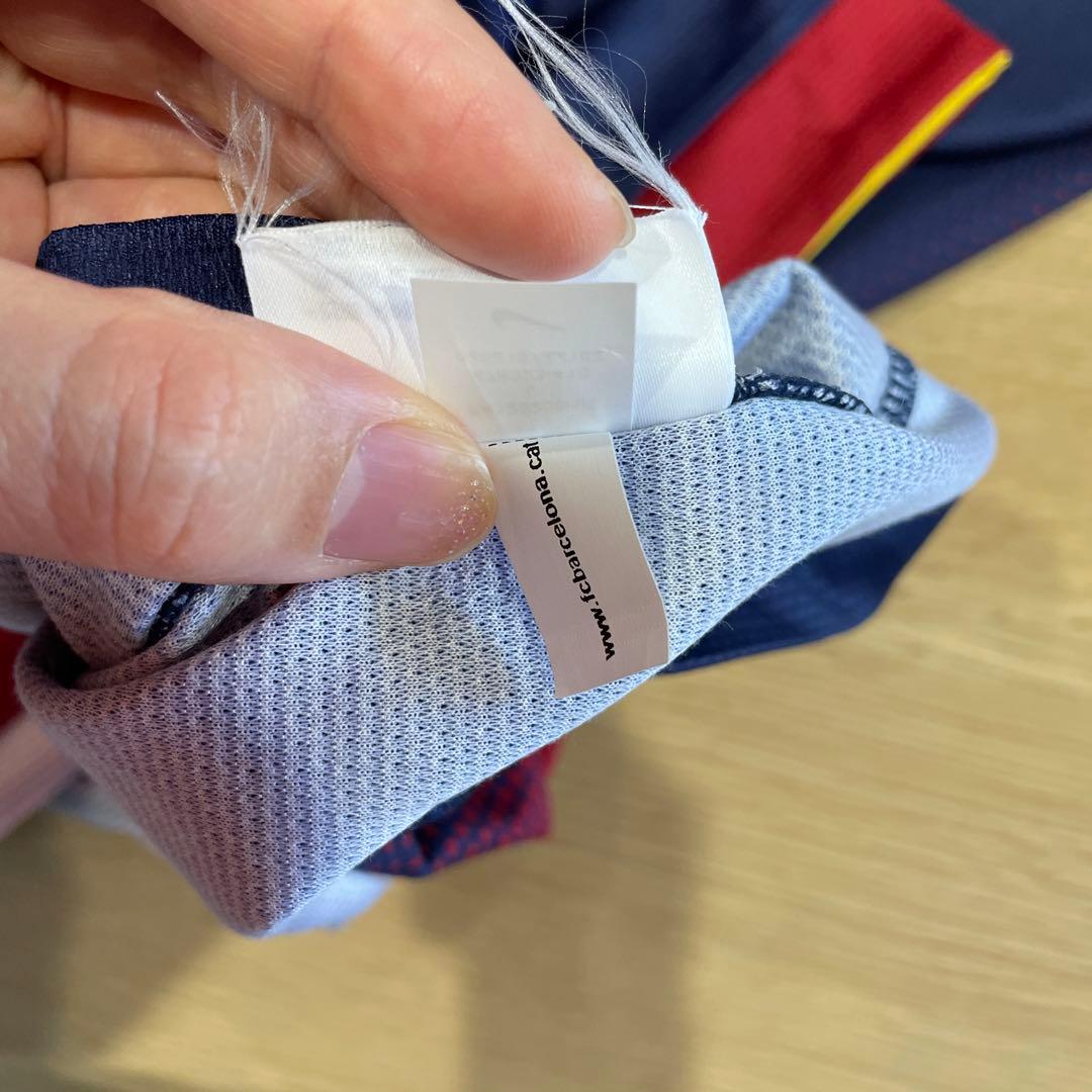 ダビドビジャ　ユニフォーム　バルセロナ　長袖