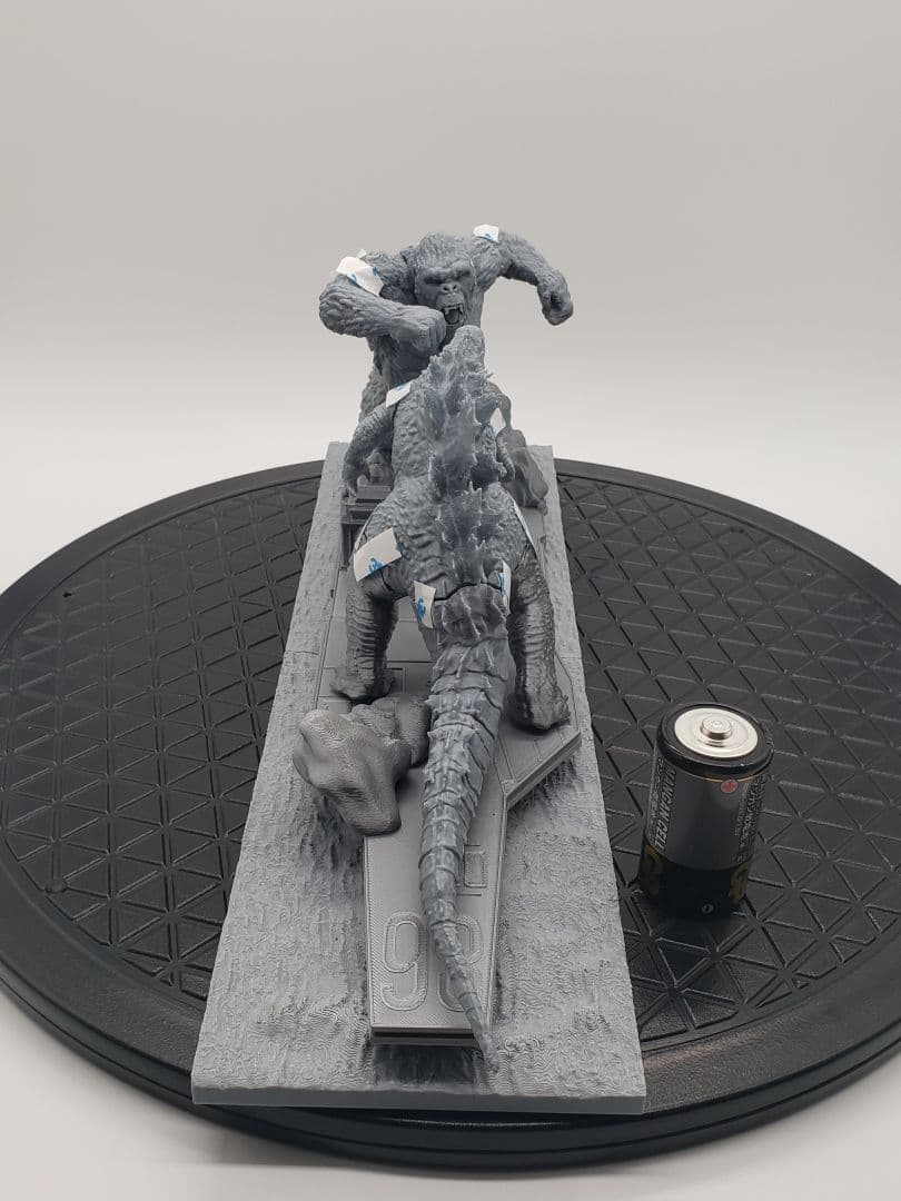 Godzilla ゴジラxコングジオラマ　ガレージキット　（未組み立て未塗装）