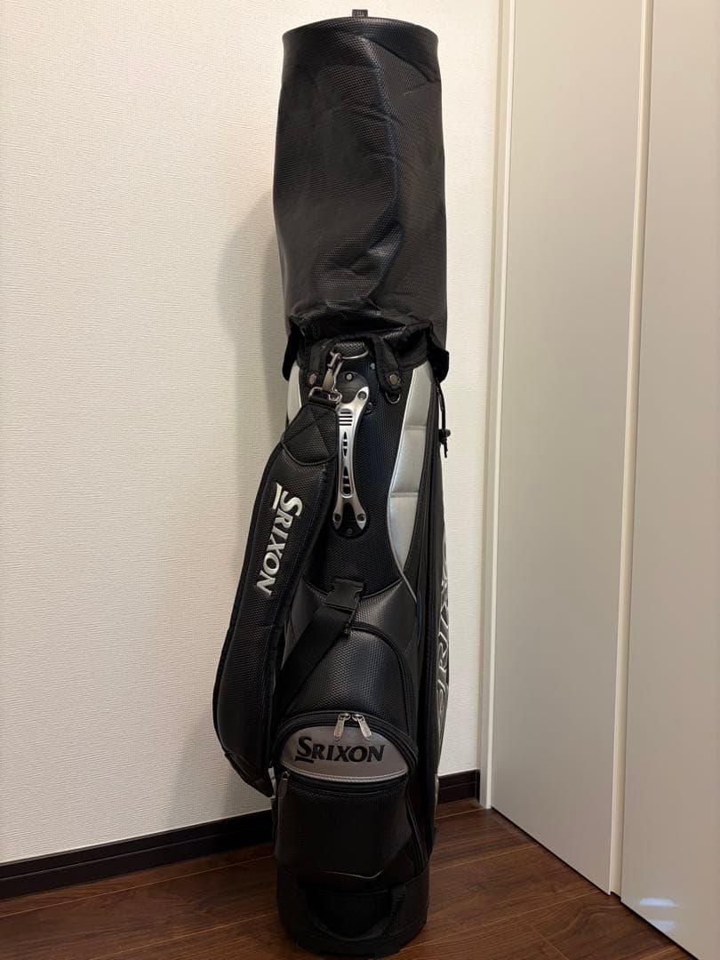Srixon キャディバッグ ブラック/シルバー