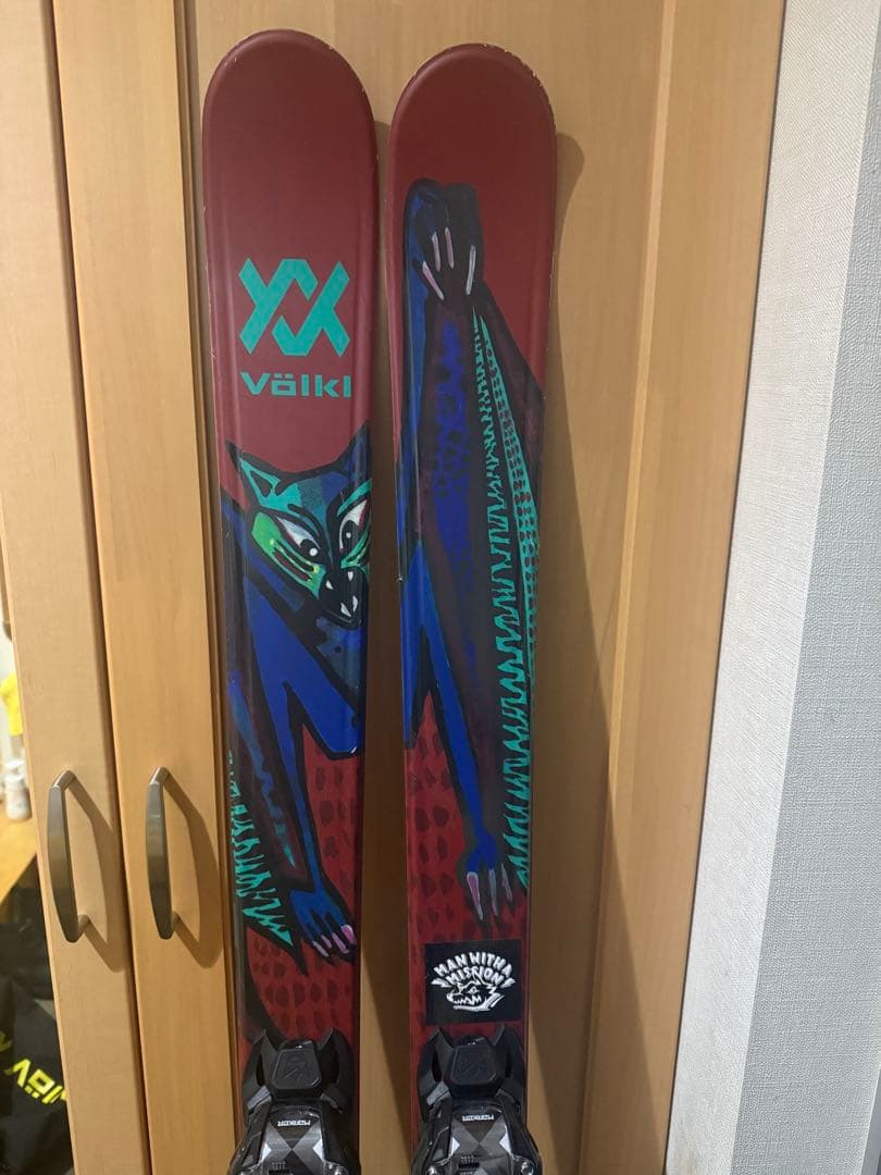 Volkl bash81 フリースタイルスキー 168cm 美品
