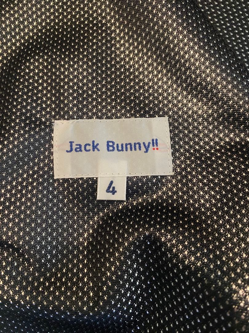 JACKBUNNY ジャックバニー　ゴルフ　シルバー ロングスリーブ　サイズ4