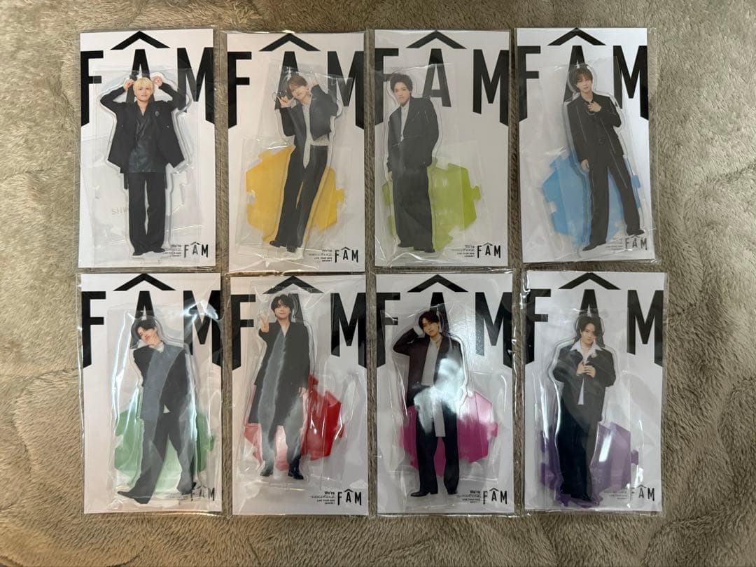 timelesz アクリルスタンド　FAM 新品未開封