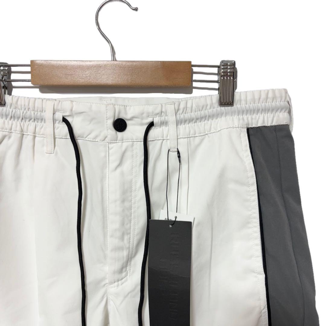 新品 ラッセルノ ゴルフ パイピング ライン ショーツ ホワイト L 5