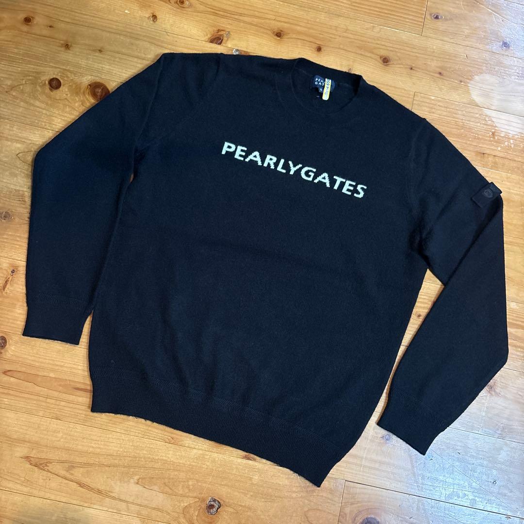 更に値下げしました‼️ パーリーゲイツ｜メンズ｜XL｜カシミアセーター｜ブラック