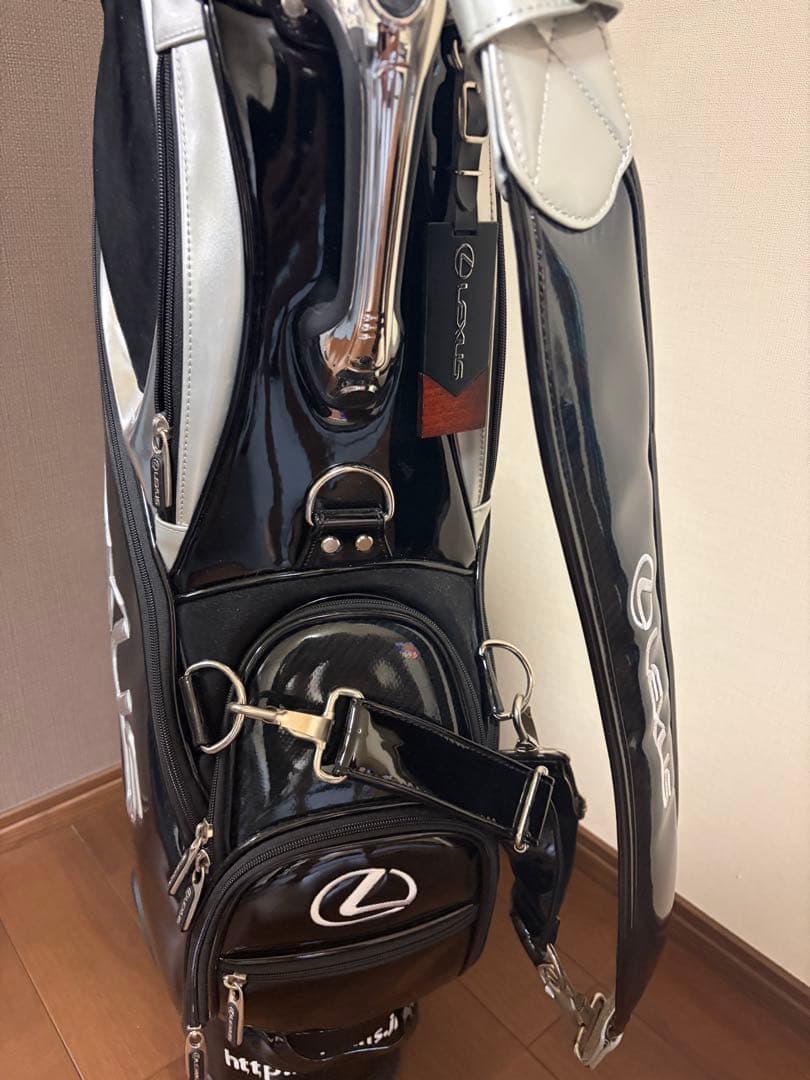 非売品レクサスLEXUSカート付きキャディーバッグ超美品おまけヘッドカバー