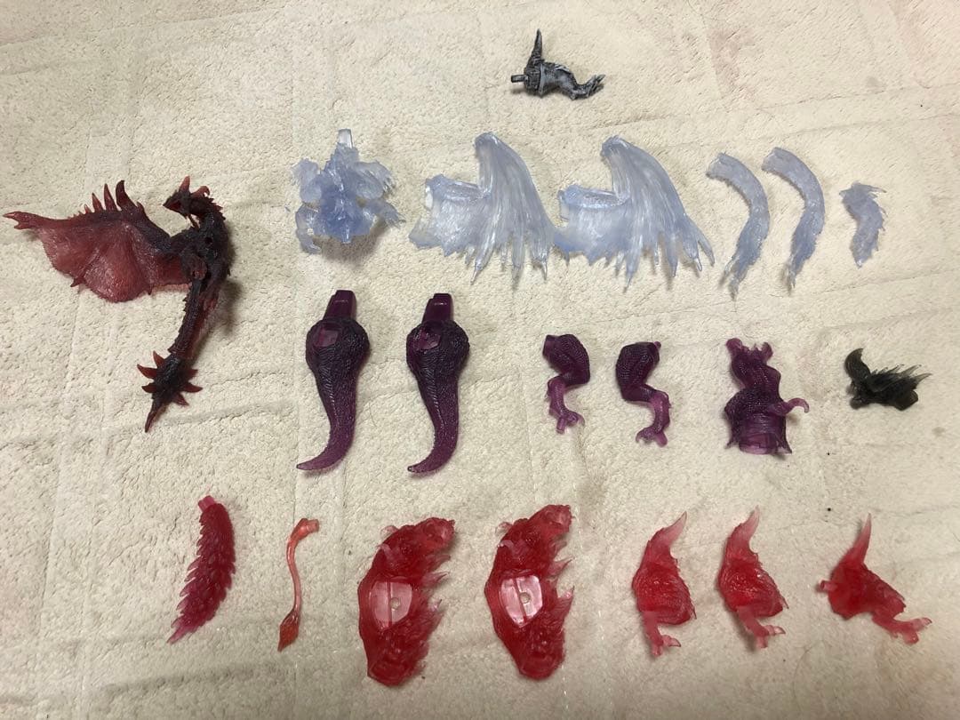 モンハン フィギュア クリアパーツ色々