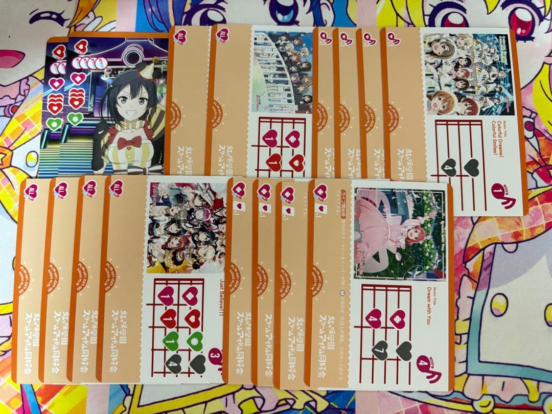 ラブカ 虹ヶ咲 ラブユーランジュデッキ 調整パーツ付き