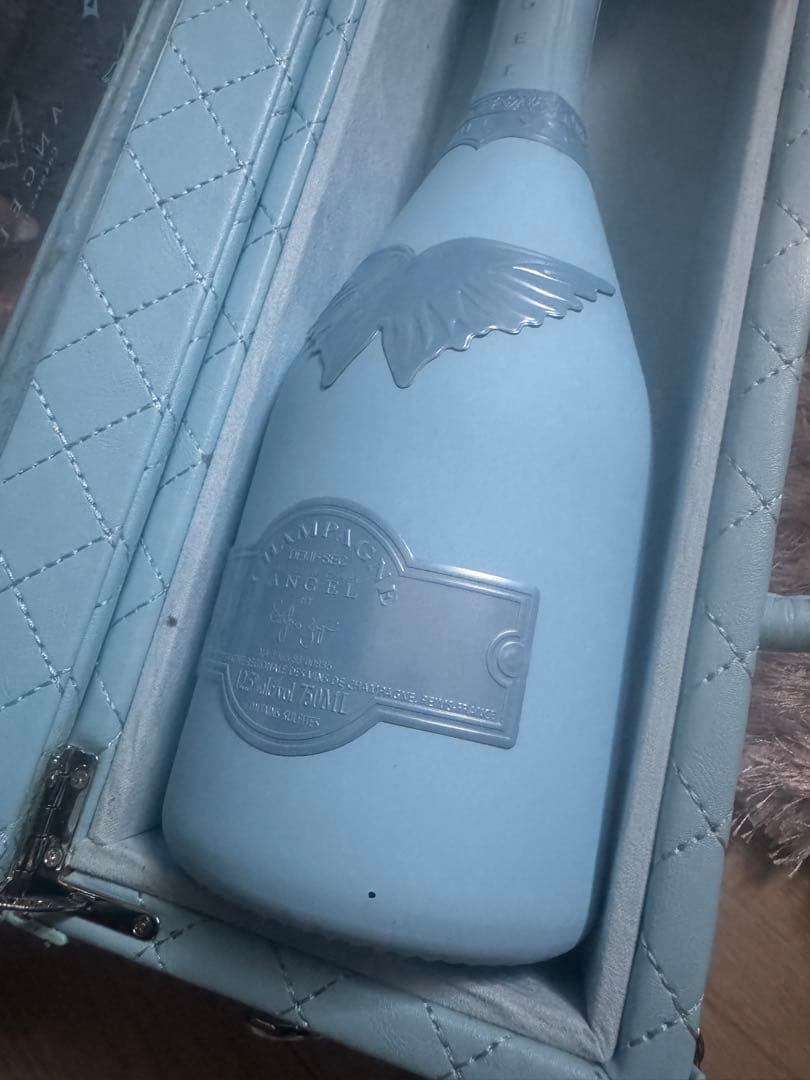 エンジェルシャンパン ドゥミセック ブルー レザータイプ