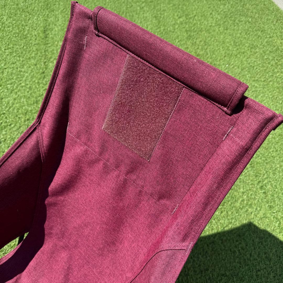 廃盤色 未使用級　ヘリノックス ホームデコ&ビーチ チェアツー バーガンディ