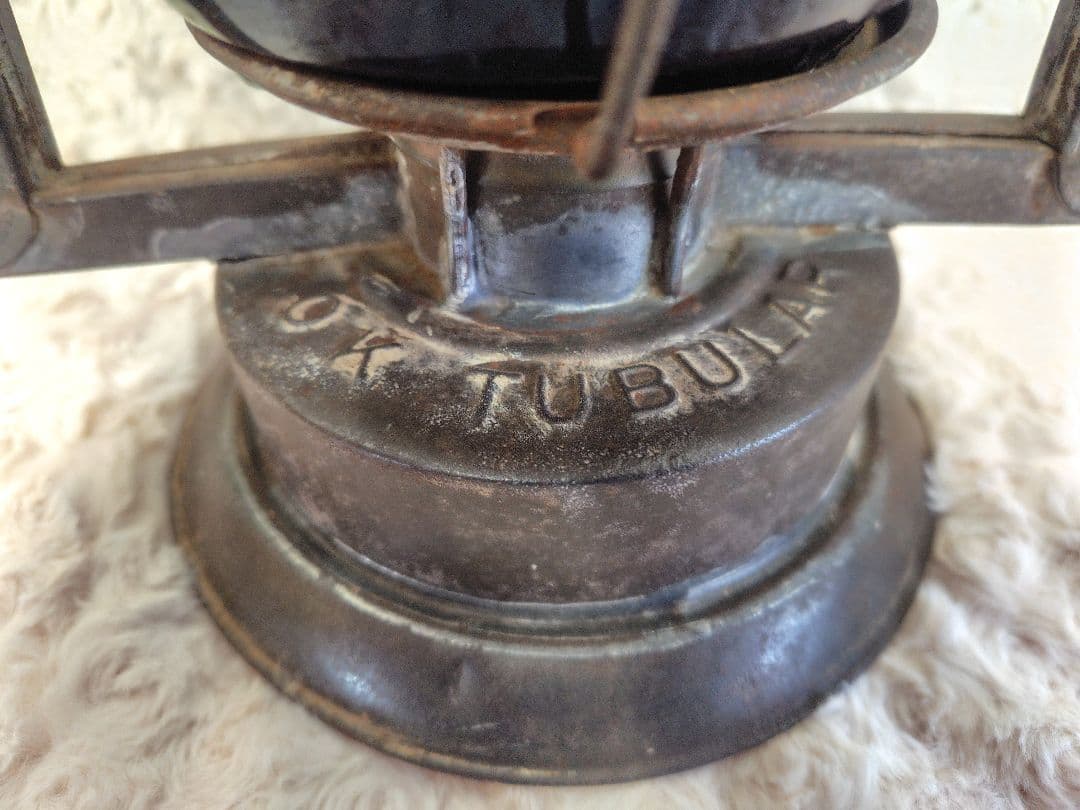 デイツランタン Dietz アンティーク ヴィンテージ 赤グローブ